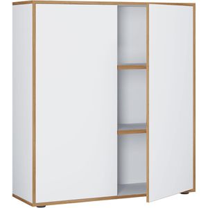 Aktenschrank VCM Salia 3-Fach 920789, aus Holz