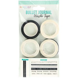 Produktbild für Washi-Tape Papierdrachen Bullet Journal, schwarz