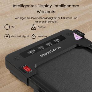 Produktbild für Walking-Pad FlexiSpot MotionX, mit Handlauf, bis 7% Steigung