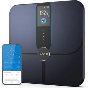 Produktbild für Personenwaage RENPHO Elis Nova Wifi, A031, App-fähig, schwarz