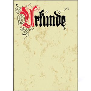 Briefpapier Sigel DP548, Urkunde Calligraphie, A4