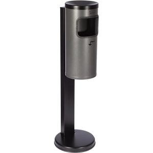 Aschenbecher TKG Rondo Kombi, 360045, graphit, für Outdoor