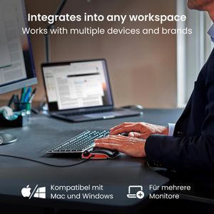 Produktbild für Maus Contour RollerMouse Red, CDRMRED20110