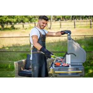 Produktbild für Grillhandschuh Feuermeister Aramid, Mischgewebe
