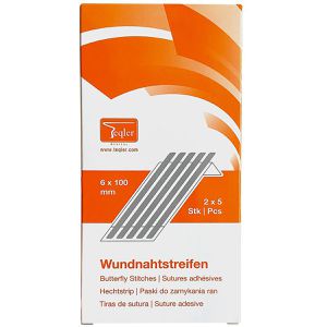 Wundnahtstreifen Teqler steril, 10 Streifen