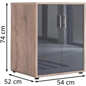 Produktbild für Aktenschrank BMG-Möbel Office Edition, aus Holz