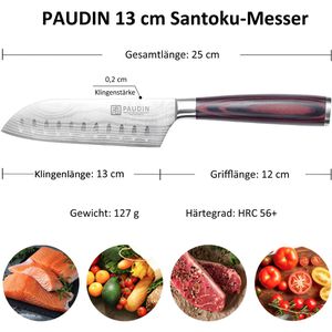 Produktbild für Santokumesser Paudin Universal Classic N16