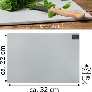 Produktbild für Schneidebrett Moritz&amp;Moritz 2920, aus Kunststoff