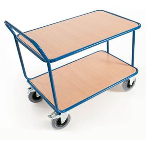 Produktbild für Tischwagen Rollcart 08-7217, aus Metall &amp; Holz