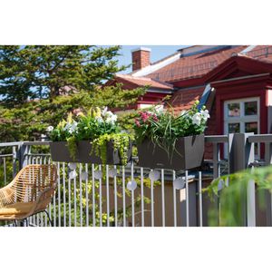 Produktbild für Blumenkasten Lechuza BALCONERA Stone 100, graphit