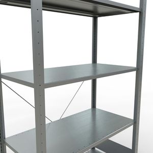 Produktbild für Schwerlastregal Schulte 12750, 5 Metallböden