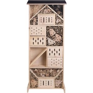 Produktbild für Insektenhotel Gardigo XXL, mit Standfüßen, aus Holz