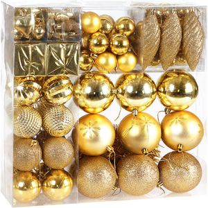 Weihnachtskugeln CASARIA gold