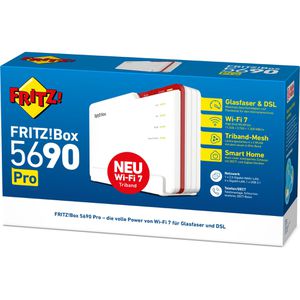 Produktbild für WLAN-Router AVM FRITZ!Box 5690 Pro, Glasfaser, DSL