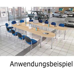 Produktbild für Tischplatte Hammerbacher KP19