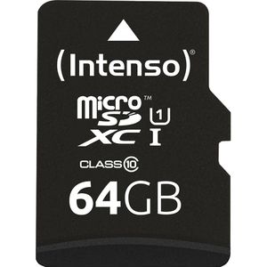 Micro-SD-Karte Intenso Premium 3423490, 64GB
