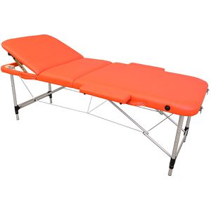 Produktbild für Behandlungsliege Teqler T129852, aus Metall, orange
