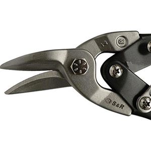 Produktbild für Blechschere S&amp;R 185250020, Aviation-Serie, gerade &amp; rechts