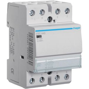 Installationsschütz Hager ESC443, 3 TE