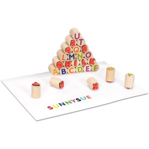 Produktbild für Motivstempel Betzold Buchstaben 766238, aus Holz