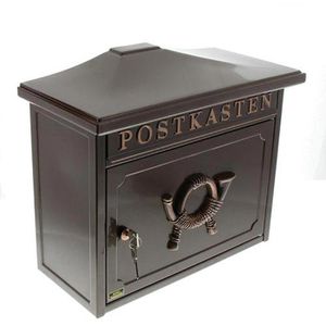 Produktbild für Briefkasten Burg-Wächter Sylt 1883K, kupfer, aus Stahl