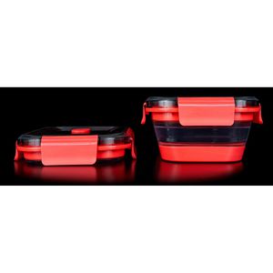 Produktbild für Frischhaltedose Lurch Up &amp; Down, aus Silikon / Kunststoff