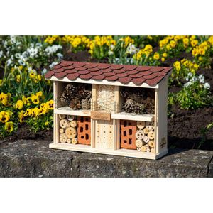 Produktbild für Insektenhotel Luxus-Insektenhotels Landhaus, aus Holz