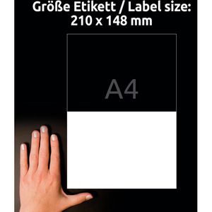 Produktbild für Versandetiketten Zweckform 3655, weiß