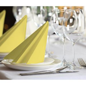 Produktbild für Servietten Tork Lunch Advanced 477841, gelb