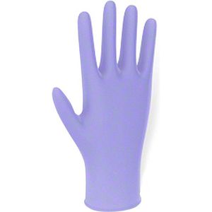 Produktbild für Einmalhandschuhe B.Braun Vasco Nitril light, lila, 100 Stück