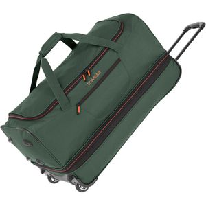 Reisetasche Travelite Basics, erweiterbar, dunkelgrün, 70 cm