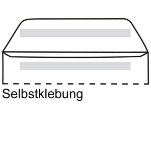 Produktbild für Briefumschläge Mailmedia weiß, Kompaktbrief