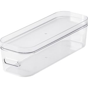 Produktbild für Aufbewahrungsbox Smartstore Compact Clear Slim, 1,3 L