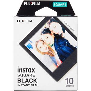 Sofortbildfilm Fujifilm Instax Square Black
