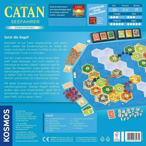Produktbild für Brettspiel Kosmos 684679, Catan - Seefahrer