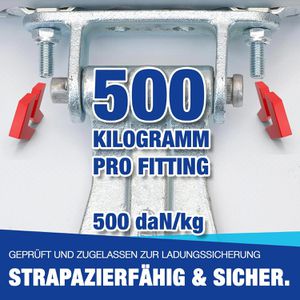 Produktbild für Zurrösen NTG LS.8745 Schraubfitting für Airlineschiene