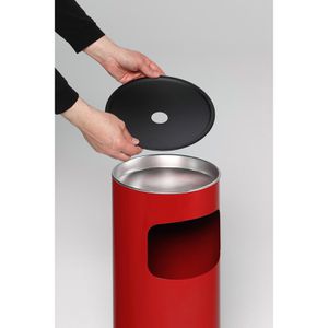 Produktbild für Aschenbecher VAR H61K, 3551, rot, für Outdoor