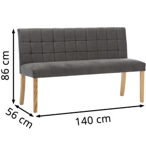 Produktbild für Sitzbank vidaXL 288576, bis 100 kg