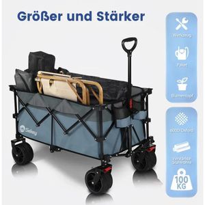 Produktbild für Bollerwagen Sekey XXL Plus FW39, faltbar