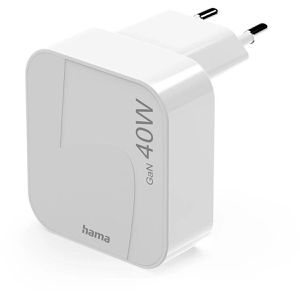 Produktbild für USB-Ladegerät Hama 201955, GaN, 40 Watt