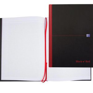 Notizbuch Oxford 400047607 Black n Red, A4