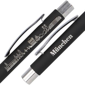 Produktbild für Kugelschreiber Online Soft Metal München, 21743/3G