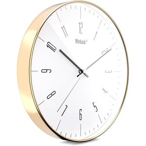 Produktbild für Wanduhr Mebus 18951, Kunststoff, analog, Quarzuhr