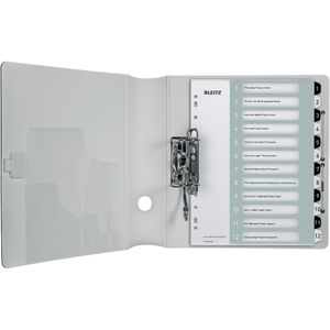 Produktbild für Register Leitz 1216-00-00 WOW, A4 Überbreite, 1-12