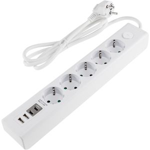 Steckdosenleiste ChiliTec 23754, mit 1,5m Kabel