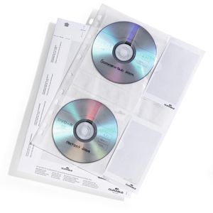 Produktbild für CD-Hüllen Durable 522219, 213 x 297 mm, mit Lochung