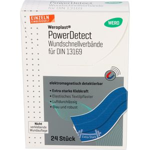 Produktbild für Pflaster Wero PowerDetect Wundpflaster, 24 Stück