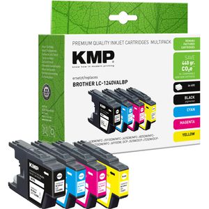 Tinte KMP B59V für Brother LC-1240VAL Value Pack