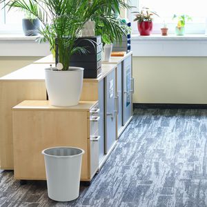 Produktbild für Papierkorb DONAU D305-13, grau