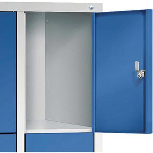 Produktbild für Schließfachschrank CP-Möbel Serie 8070, blau
